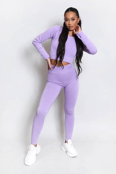 THE O.G. LEGGINGS - LILAC – TypeTwo